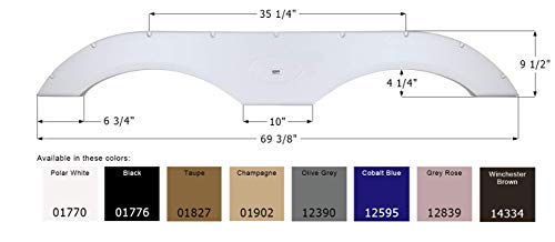 Tandem ICON fender skirt FS1770 (Taupe)