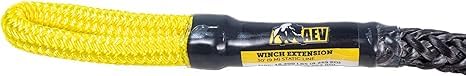Mid-Size AEV Winch Extension Rope Minimum Breaking Strength 18,200 LBS