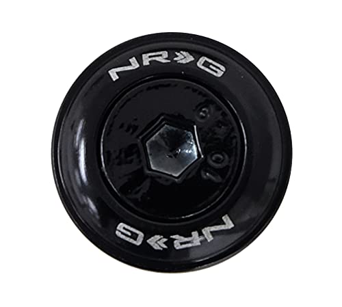 Fender Washer Kit NRG w/Color Matched M6 Bolt Rivets For Plastic (Black) - Set of 10