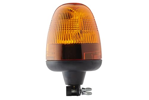 HELLA KL 006846001 Rotaflex Flex Mount Beacon Warning Light, Rotating Patterns, 12V, Amber