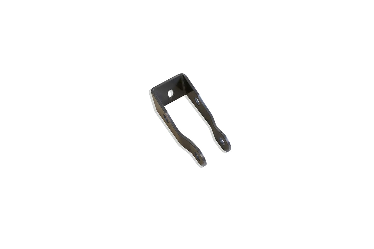 Part# 400900 MaxTrac SUSPENSION'S is A Single Rear Passenger Side Shock Angle Corrector FABRICATED from Steel & Powder Coated Grey