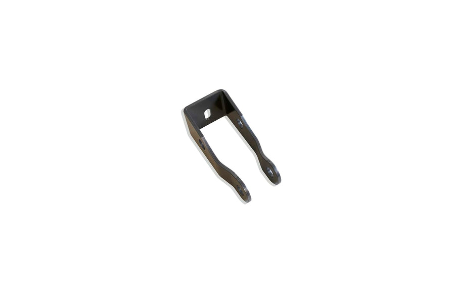 Part# 400900 MaxTrac SUSPENSION'S is A Single Rear Passenger Side Shock Angle Corrector FABRICATED from Steel & Powder Coated Grey