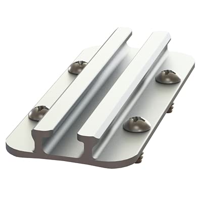 GT175 Generation II YakAttack GearTrac – 4” Heavy Duty Surface Mount Track | Adjustable Accessory Mounting Rail for Kayaks, Canoes, Boats, and ATVs | Made in USA