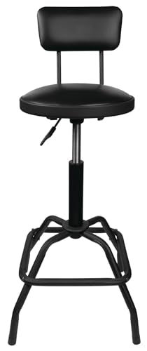 W85016 Performance Tool Pneumatic Stool w/Removable Backrest