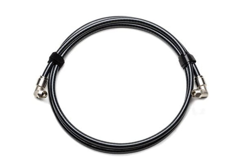72-2112 UDA 72" Hi Temp Air Brake Tubing & 2, 90° ⅜ Swivel Push To Connect Fittings