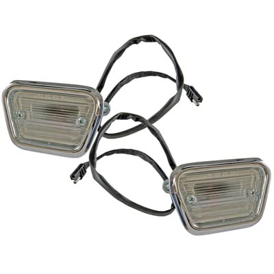 68 Frt Side Marker Lamps Lh/Rh Scott Drake - (C8ZZ-15A201-C-D)