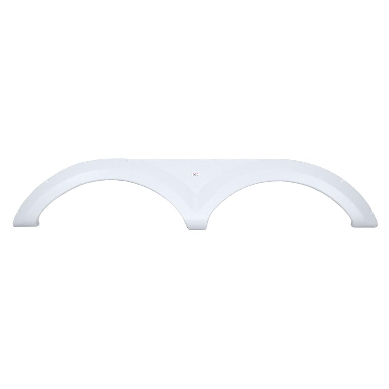 Tandem Axle Fender Skirt Icon 15254 FS2035 for Keystone - Black