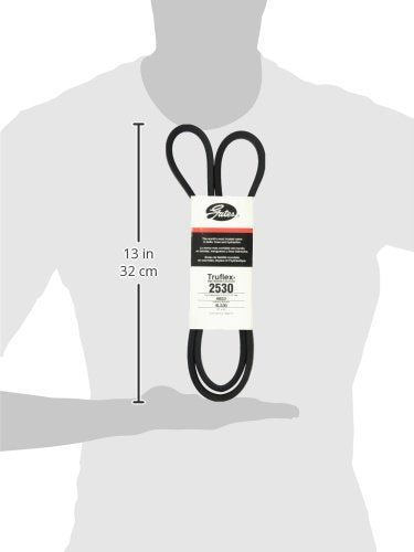 Truflex Gates 2530 FHP Low Horse-Power V-Belt, Black