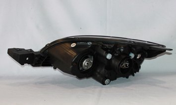 Right Headlight Assembly TYC Compatible with 2004-2009 Mazda Mazda3