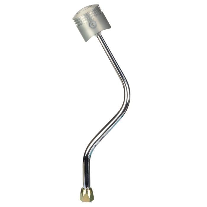 Lokar Performance Products Co Shifter Gm Th400 Chrome 16" Bench Bend Lever Piston Knob