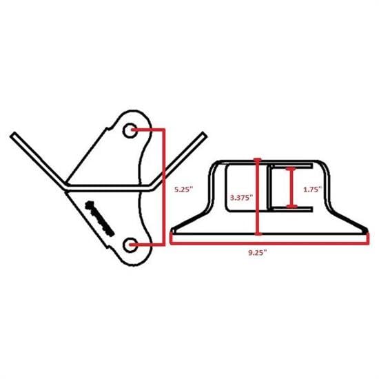 4-Link Frame Bracket-Left Parallel