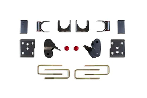 Part# 303230 MAX TRAC SUSPENSION'S is A 3" Rear FLIP KIT Including AXLE RELOCATORS, Hangers, Shackles, Bump Stops & Spring Plates