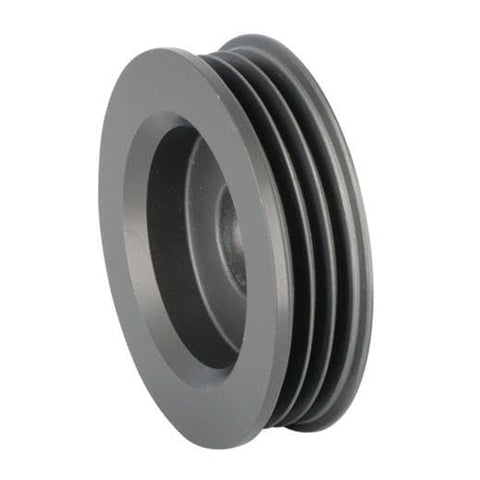 106 Powermaster Aluminum Hardcoat Anodized Pulley (3 grv 17mm Bore, 2.25" OD w/.132" hub), 1 Pack