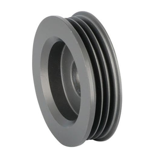 106 Powermaster Aluminum Hardcoat Anodized Pulley (3 grv 17mm Bore, 2.25" OD w/.132" hub), 1 Pack