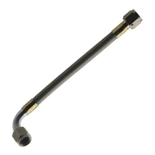 Fragola 42in Hose Assembly Straight x 90 Degree Steel Nut -6AN