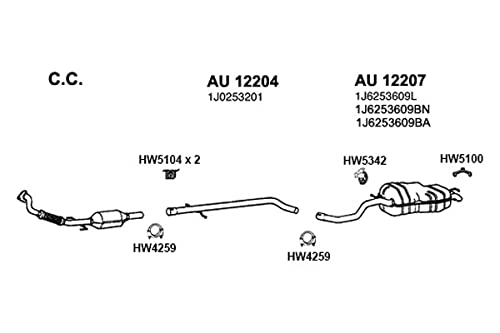 HW5104 Ansa - Exhaust Hanger