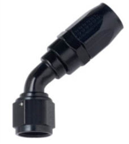Fragola Performance Systems #8 X 45 Power Flow Hose End Black 104508-BL
