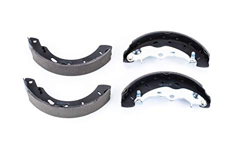 Power Stop Autospeciality B1004L Rear Brake Shoe, Black For Ford Focus 2012-2018 [Model Specific]