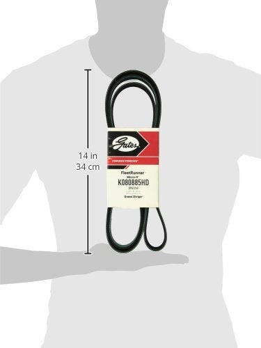 Heavy-Duty FleetRunner Micro-V Serpentine Drive Belt