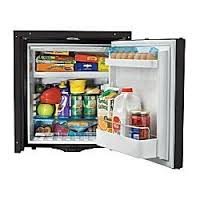 Dometic Coolmatic 2.3 Cu. Ft. CR-1065U/F Built-in Refrigerator Freezer With 12/24V DC & 110/220V AC Flush Mount Frame