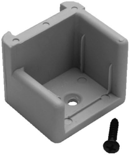 RIGHT DOOR STOP W/RIBS GRAY