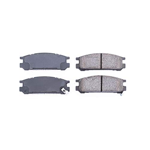 Power Stop Z16 Evolution Rear Ceramic Brake Pads For Subaru Impreza 1993-1996 | Subaru Impreza 1998-1999 | Subaru Legacy 1990-1999 | Subaru SVX 1992-1997 [Vehicle Specific]