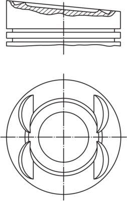 Engine MAHLE Piston 0280312