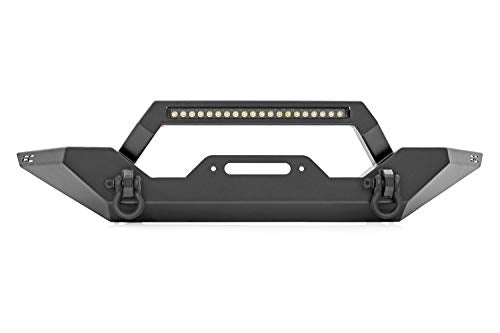 Rough Country Full Width Front LED Bumper for 87-06 Jeep Wrangler YJ/TJ - 10595