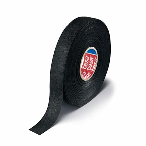 Metra InstallBay Tesa OEM Harness Tape .75 Inch by 82 Feet Exterior IB51618 Noise Dampening Abrasion Resistant Adhesive Wiring Wrap Sleeve of 16