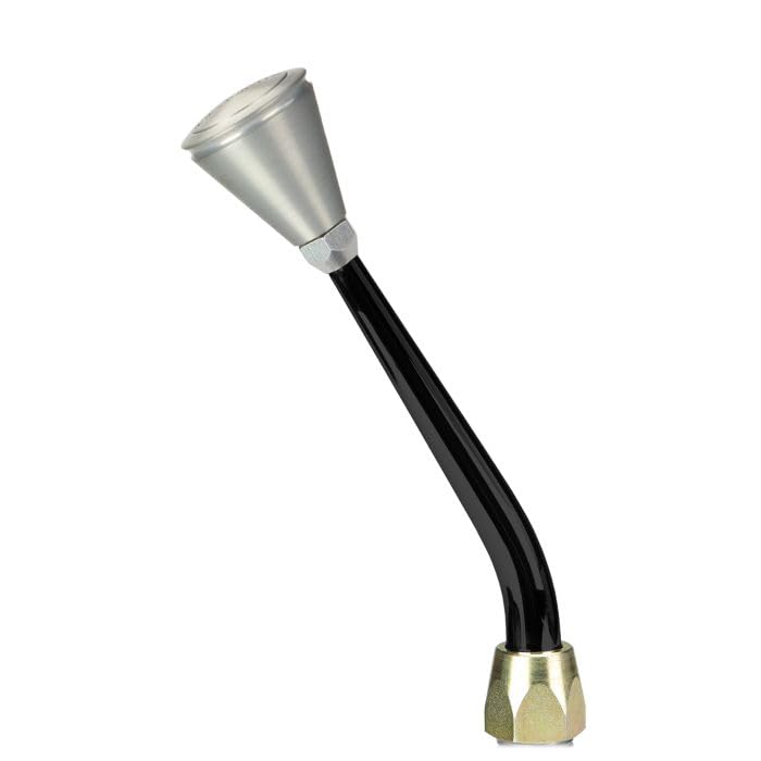 Ford AOD FM Shifter Black 8" Single Bend Lever Hi-Tech Knob