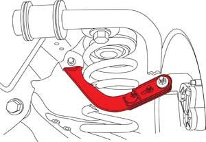 FUSION Adjustable Control Arm Specialty Products Company (67680) Vehicle Specific Item