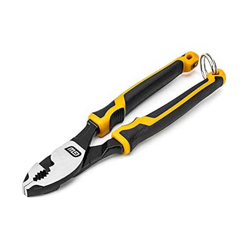 8" GEARWRENCH Pitbull Tether Ready Dual Material Slip Joint Pliers - 82175CTH