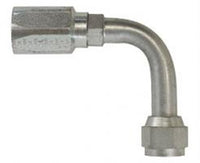 Gates Field Attachable 12C5-12RFSX90L for C5C, C5D and C5M Hose, Female SAE 45 Flare Swivel, 90 Bent Tube, Steel, 5/8" ID
