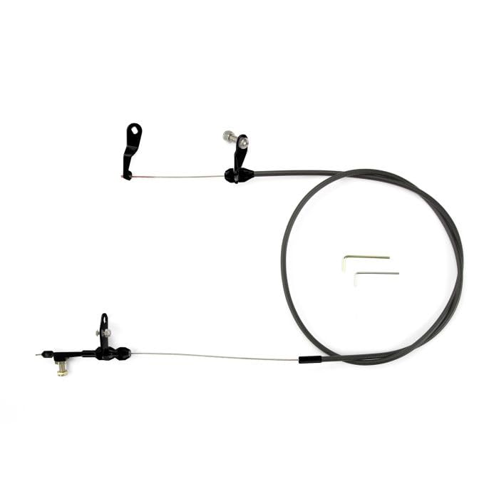Ford C-6 Kickdown Kit Lokar Performance Products Black Housing And Fittings XKD-20C6U