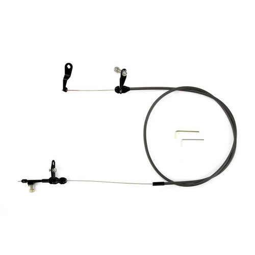 Ford C-6 Kickdown Kit Lokar Performance Products Black Housing And Fittings XKD-20C6U