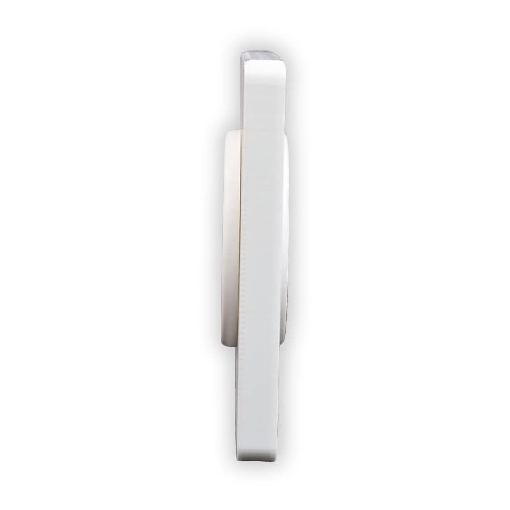T-H Marine Grommet Set T-Top Rod Pass Through | Ideal for Rod or Wiring Pass-Through for T-Top Boats | Includes Chafe Guard for Wire Runs - 3", Fish White
