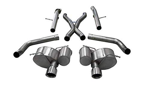 Corsa Dual 2.75in Rear Xtreme Cat-Back Exhaust For 12-20 Jeep Grand Cherokee SRT - 21058