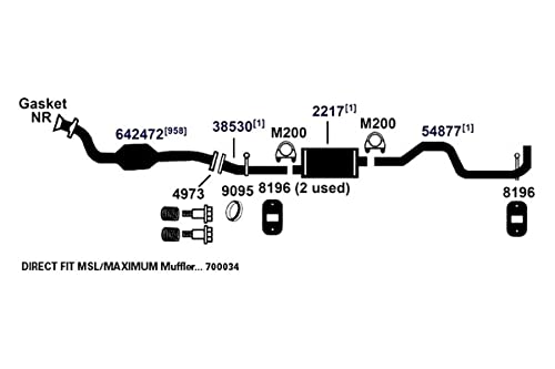 Exhaust Pipe AP Exhaust Products 38530