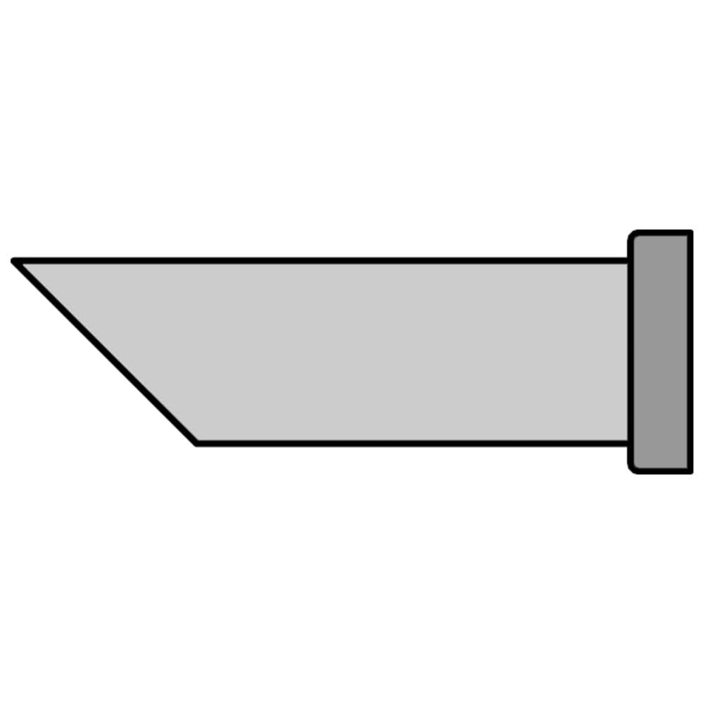Weller LTDD T0054447899 45 SOLDERING TIP 4.0 MM, Black
