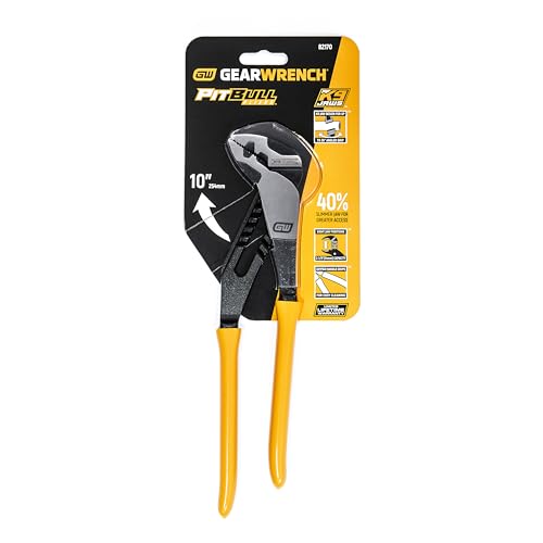 10 Inch GEARWRENCH Straight Jaw Dipped Handle Tongue and Groove Plier - 82170