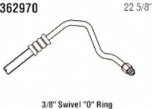 Power Steering Return Line Hose Assembly Gates 362970