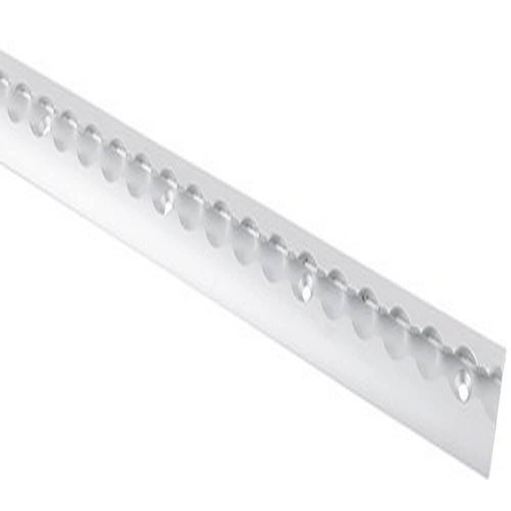 4’ Heavy Duty Keeper Beveled O-Track, Chrome