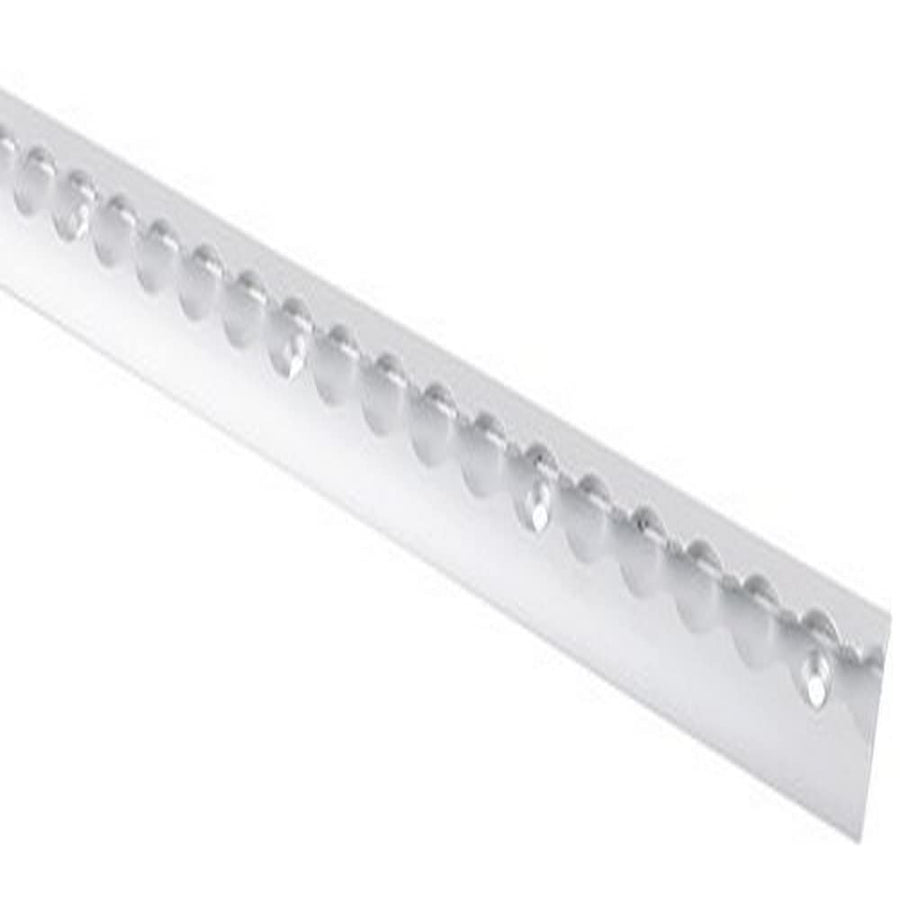 4’ Heavy Duty Keeper Beveled O-Track, Chrome