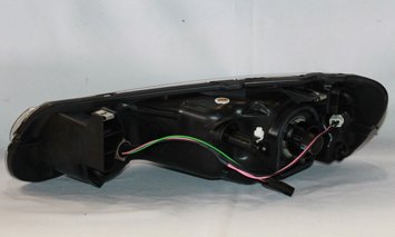 Right Headlight Assembly TYC Compatible with 2004-2006 Chrysler Sebring Conv