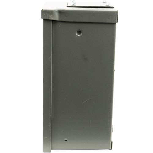 30 Amp Power Outlet Box with Breaker, Grey Connecticut Electric Parallax Power Supply (CESMPSC13-HR)
