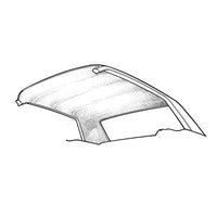 Scott Drake 1965-1970 Coupe Headliner HL-FM-CP-65-WT White
