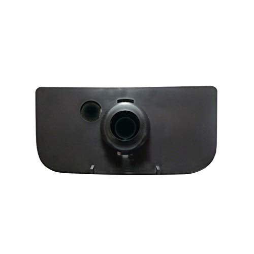 Non-heated Driver Side Mirror Glass w/backing plate, Chevrolet Avalanche, Silverado, Suburban, Tahoe, GMC Yukon, Sierra, Yukon, towing mirror bottom lens, 3 9/16" x 7 1/2" x 7 3/16"