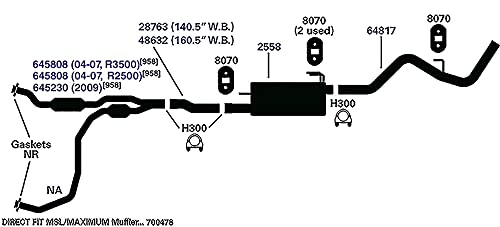 Exhaust Pipe AP Exhaust 48632