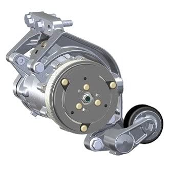 Holley Low 20-160 LS Drive System (A/C) w/Sanden SD7 Compressor - Passenger's Side