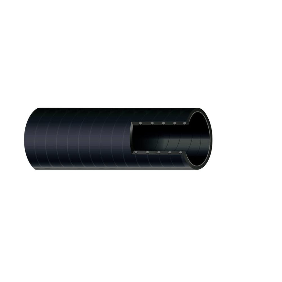Shields Livewell Hose 1-1/8" x 50' 16-149-1186 International Sierra Livewell Hose 1-1/8" x 50',Black,116-149-1186